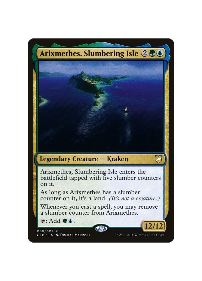 Arixmethes, Slumbering Isle