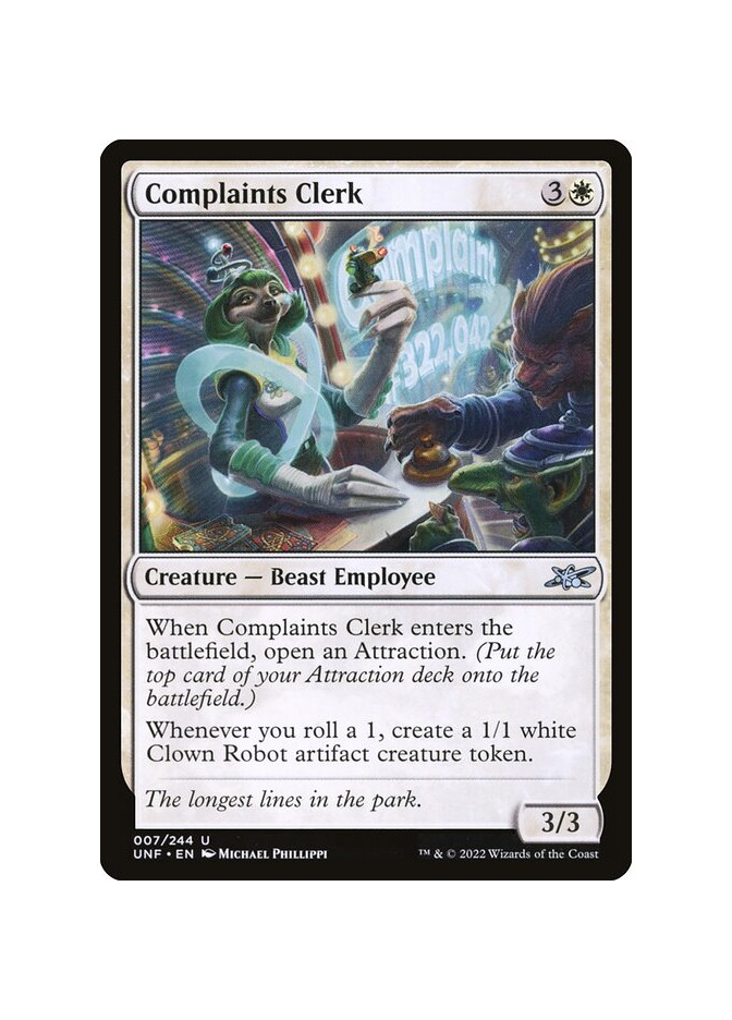Complaints Clerk