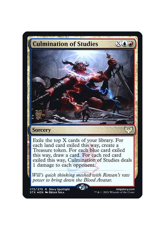 Culmination of Studies - Foil