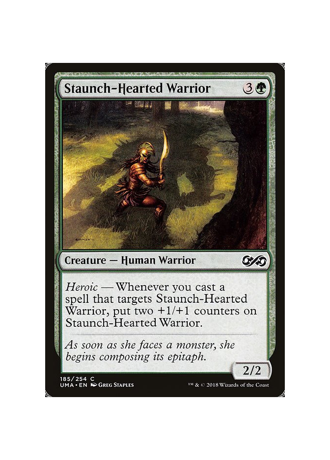 Staunch-Hearted Warrior - Foil