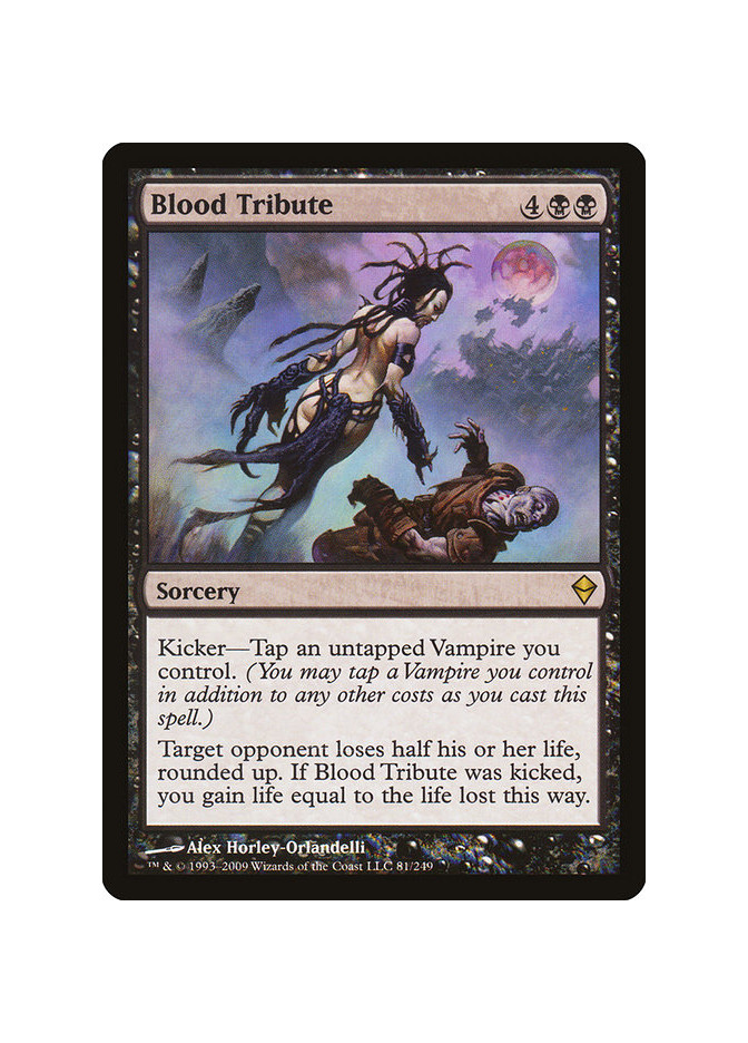 Blood Tribute - Foil