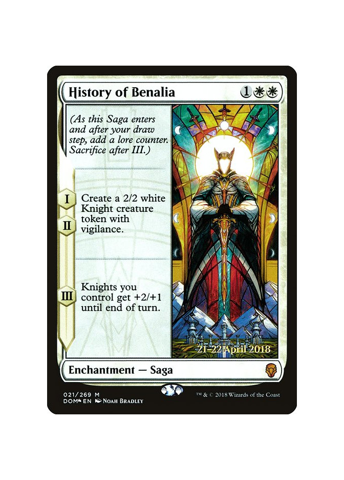 History of Benalia - Foil