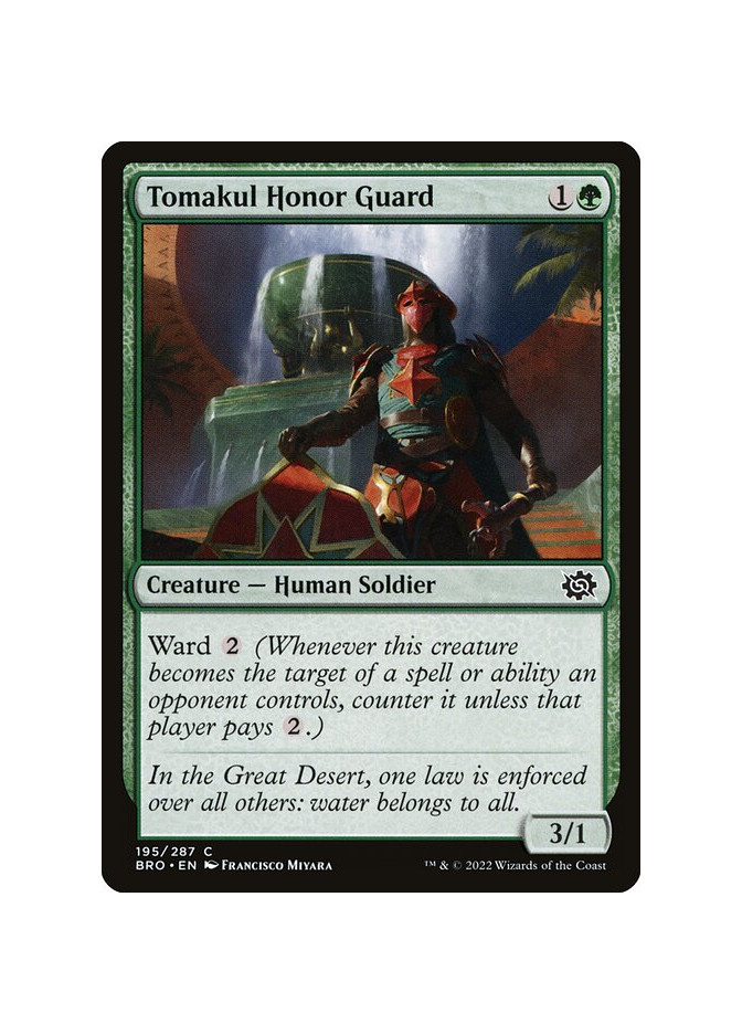 Tomakul Honor Guard - Foil