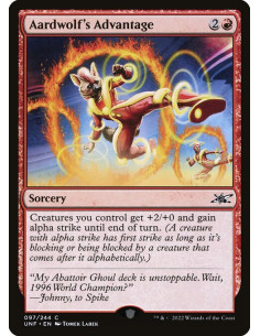 Aardwolf's Advantage - Foil