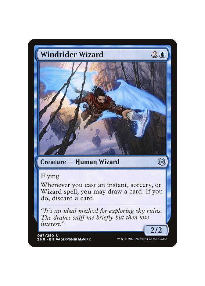 Windrider Wizard - Foil