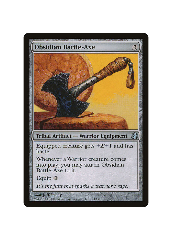 Obsidian Battle-Axe
