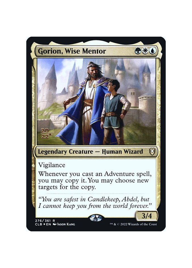 Gorion, Wise Mentor - Foil