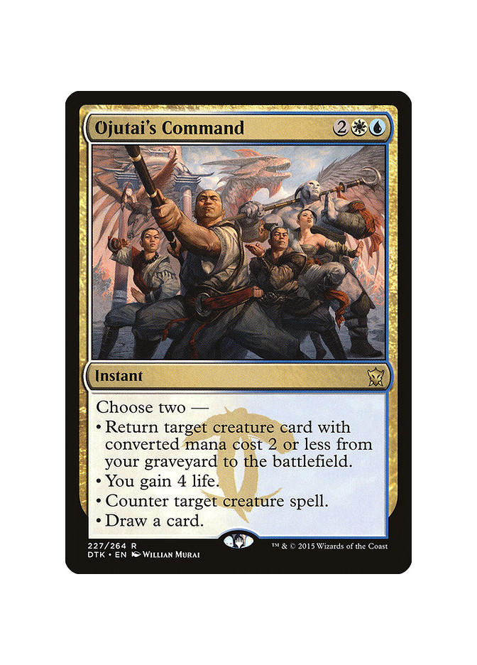 Ojutai's Command - Foil