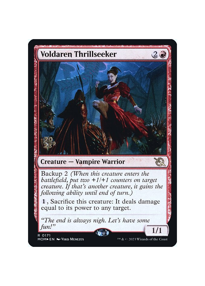 Voldaren Thrillseeker - Foil