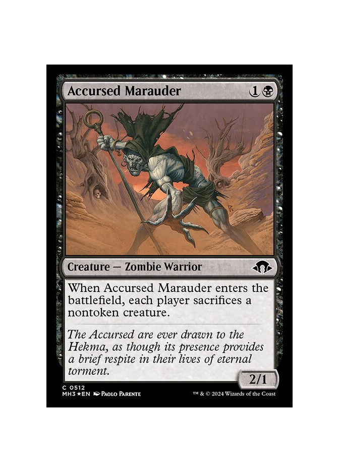 Accursed Marauder - Foil
