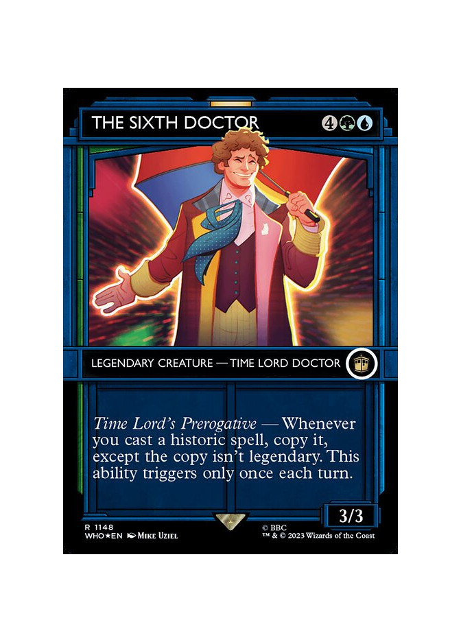 The Sixth Doctor - Foil