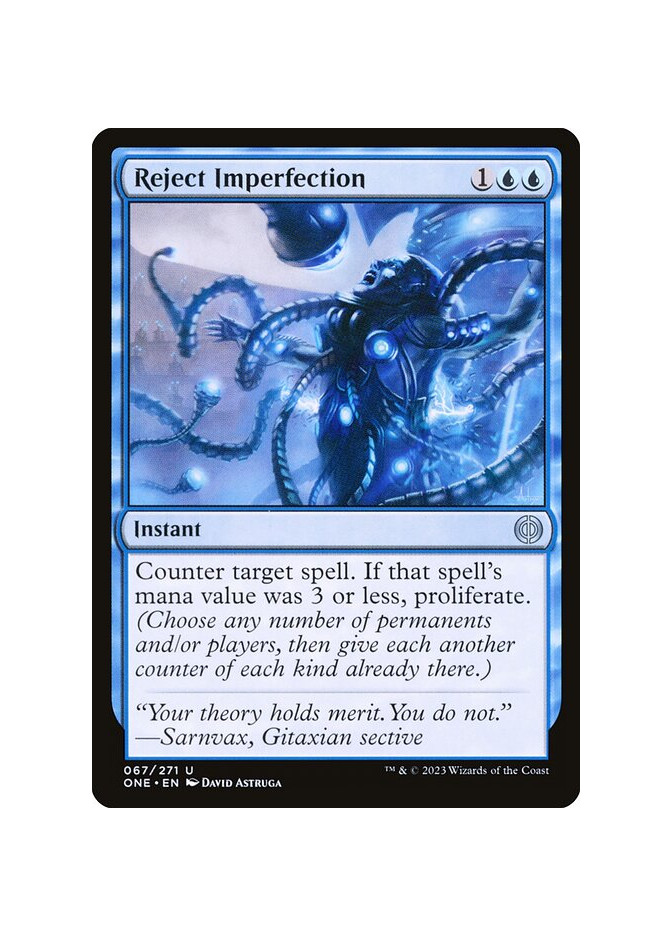 Reject Imperfection - Foil