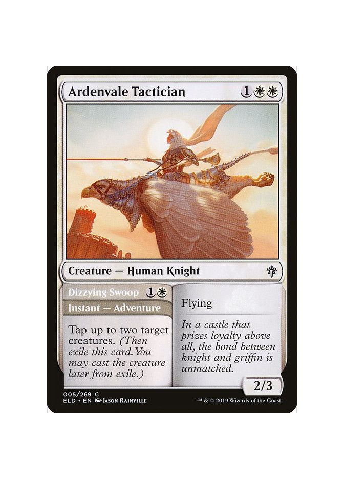 Ardenvale Tactician // Dizzying Swoop - Foil