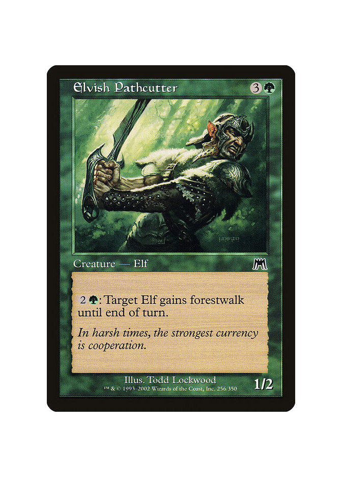 Elvish Pathcutter - Foil