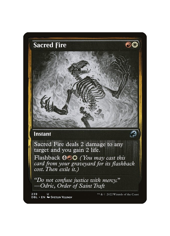 Sacred Fire - Foil