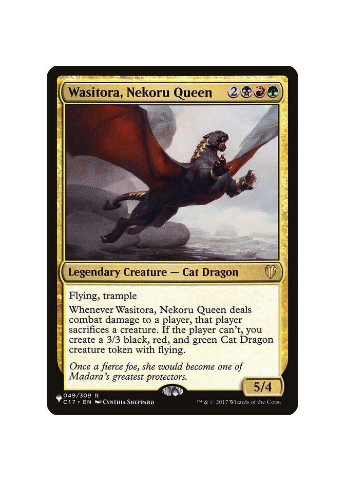 Wasitora, Nekoru Queen