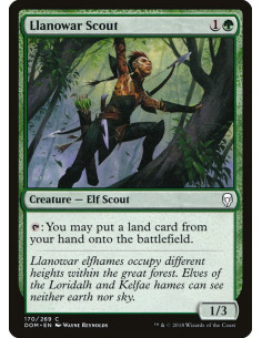 Llanowar Scout