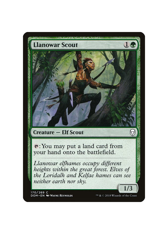 Llanowar Scout