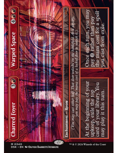 Charred Foyer // Warped Space