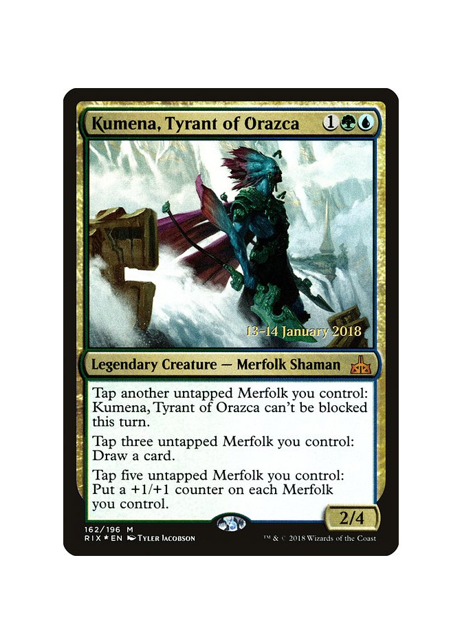 Kumena, Tyrant of Orazca - Foil
