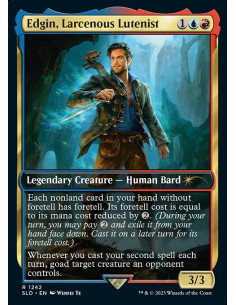 Edgin, Larcenous Lutenist - Foil