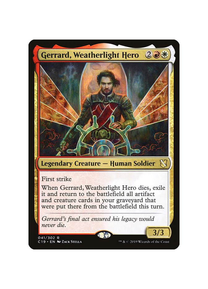 Gerrard, Weatherlight Hero