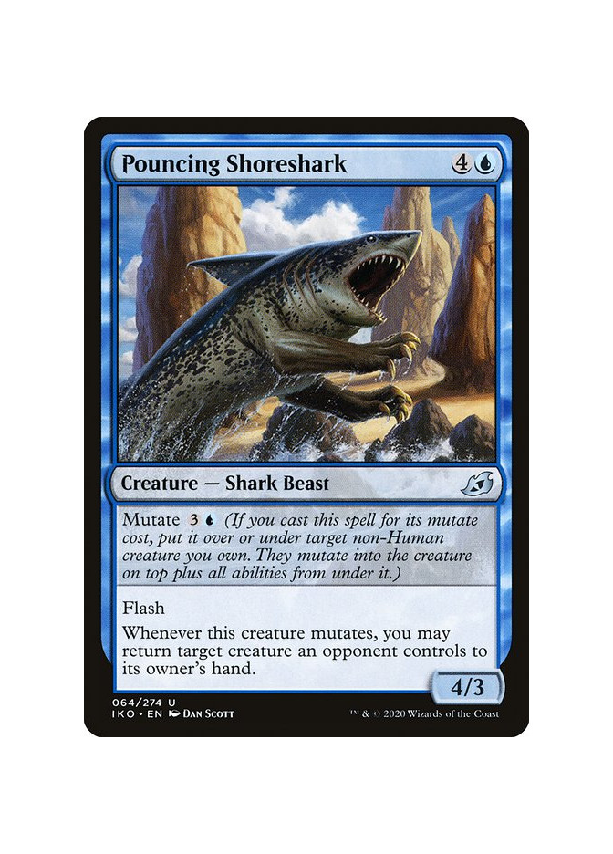 Pouncing Shoreshark - Foil