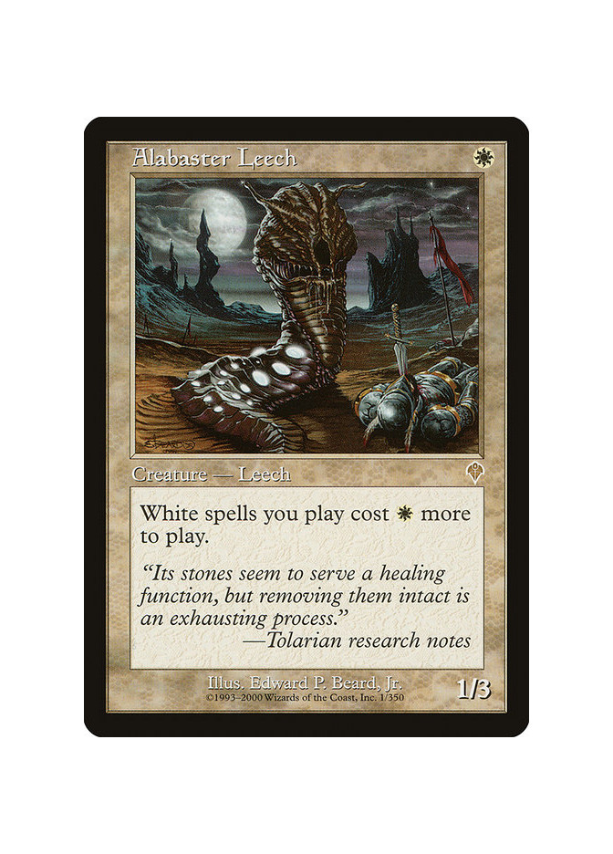 Alabaster Leech - Foil