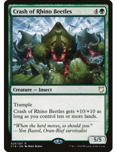 Crash of Rhino Beetles