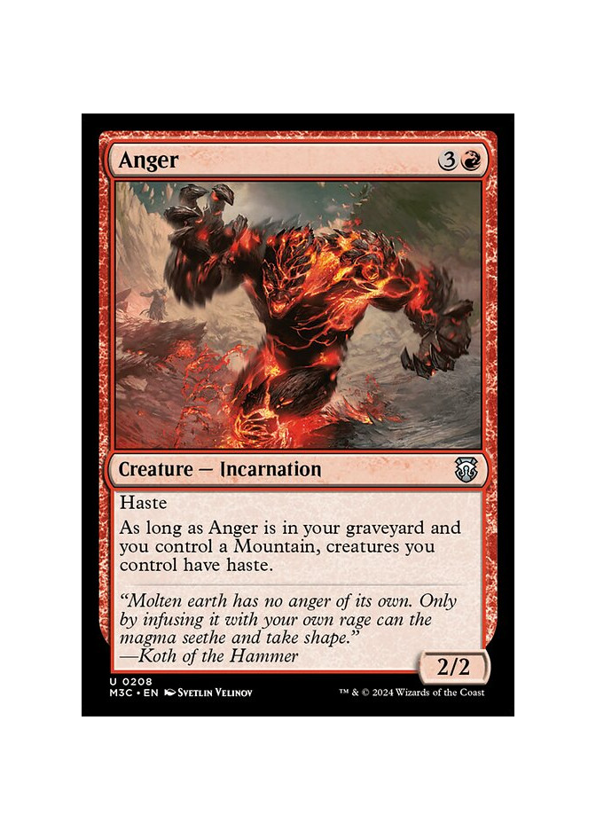 Anger - Foil