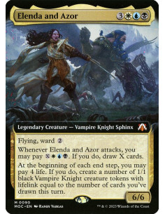 Elenda and Azor - Foil