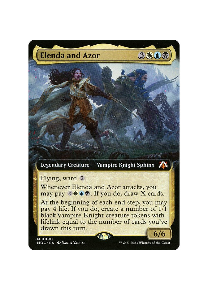 Elenda and Azor - Foil