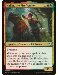 Hallar, the Firefletcher - Foil