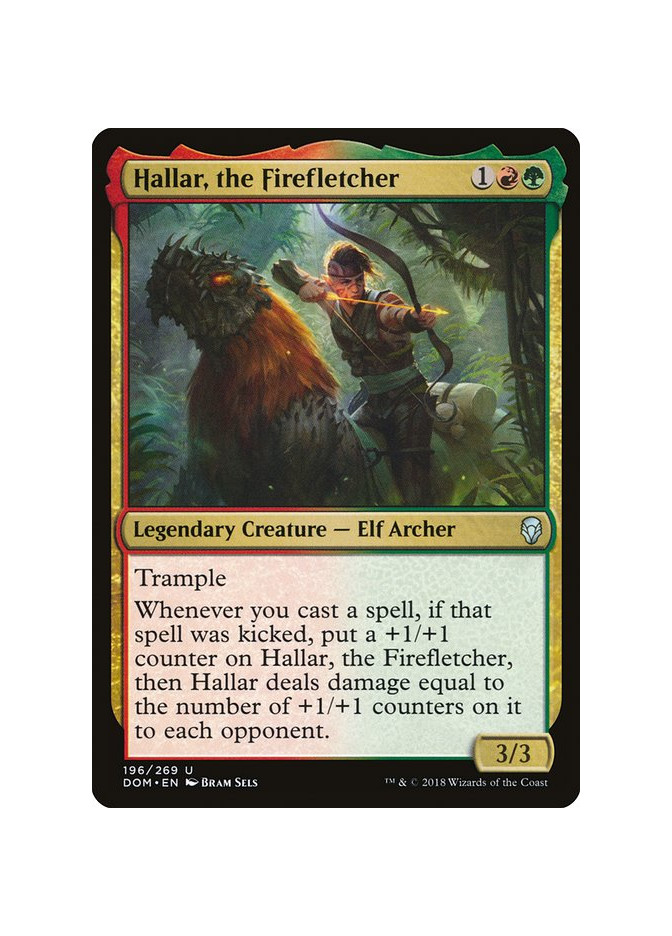 Hallar, the Firefletcher - Foil