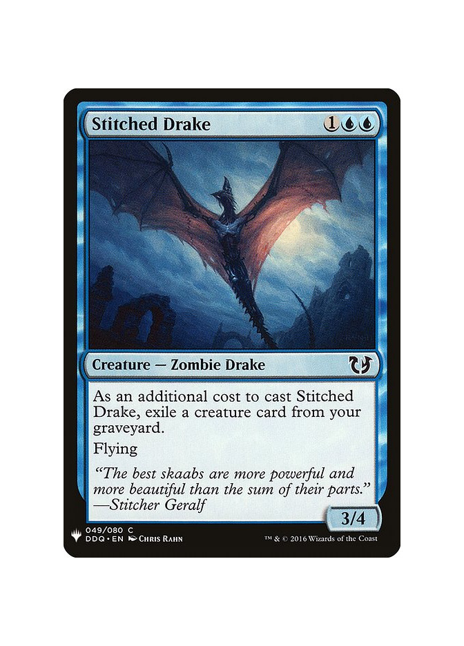 Stitched Drake