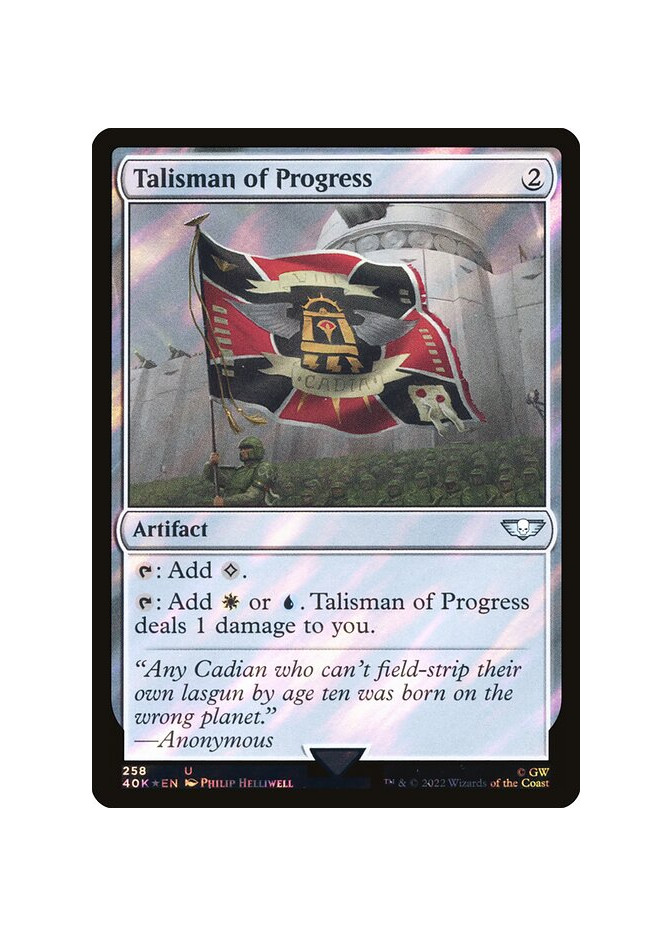 Talisman of Progress - Foil