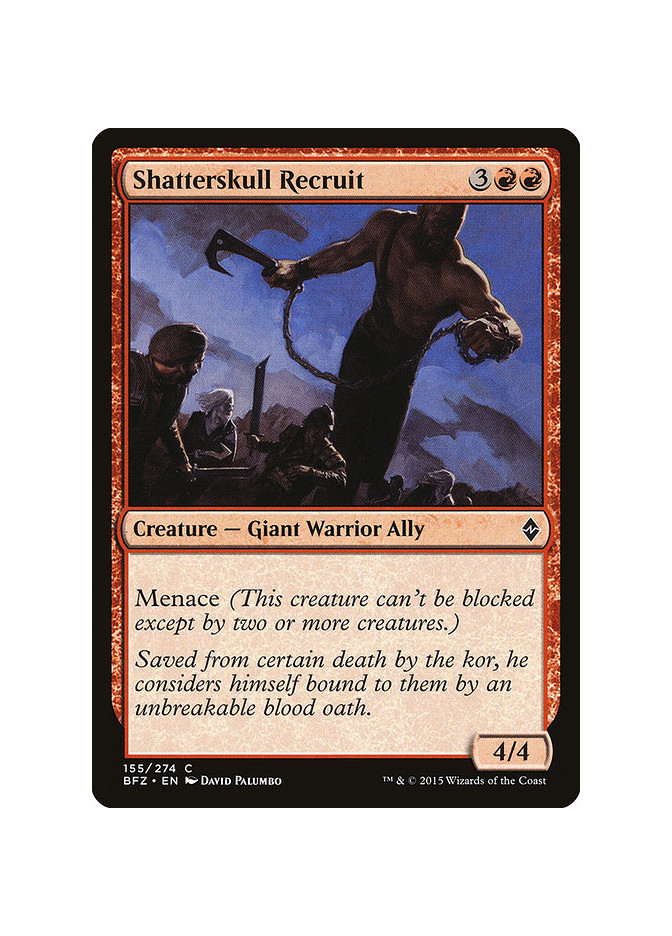 Shatterskull Recruit - Foil