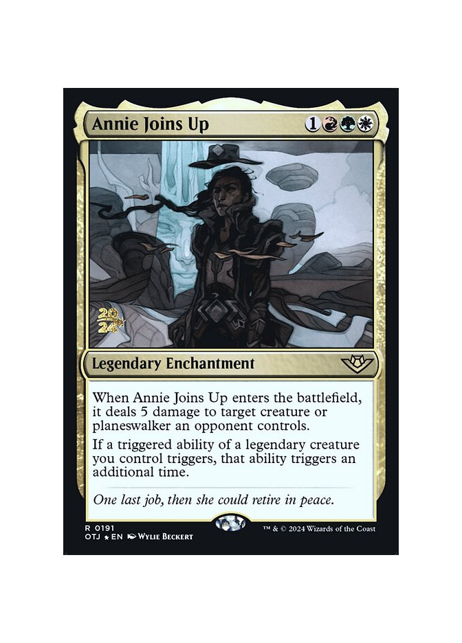 Annie Joins Up - Foil
