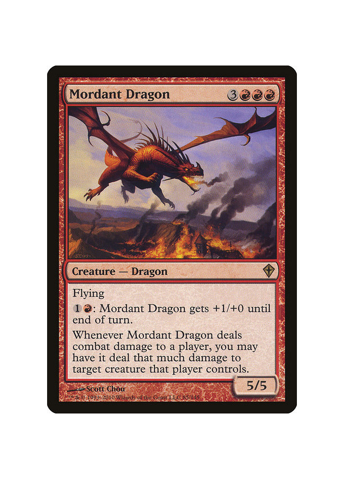 Mordant Dragon - Foil