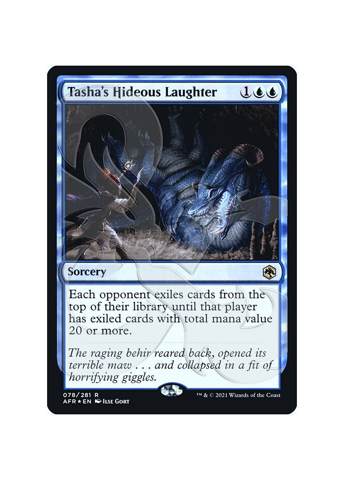 Tasha's Hideous Laughter - Foil