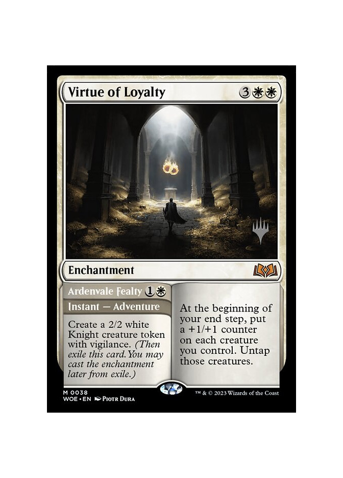 Virtue of Loyalty // Ardenvale Fealty - Foil