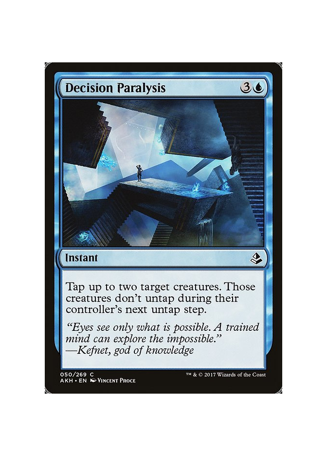Decision Paralysis
