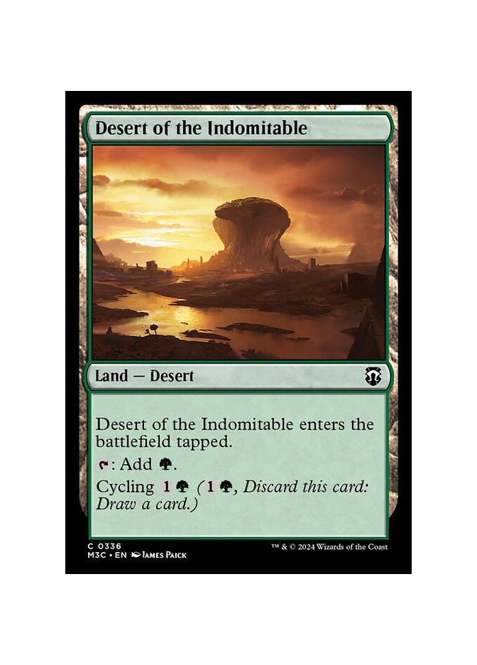 Desert of the Indomitable