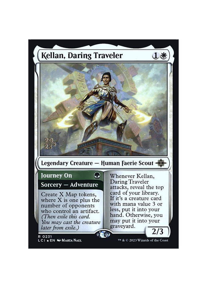 Kellan, Daring Traveler // Journey On - Foil