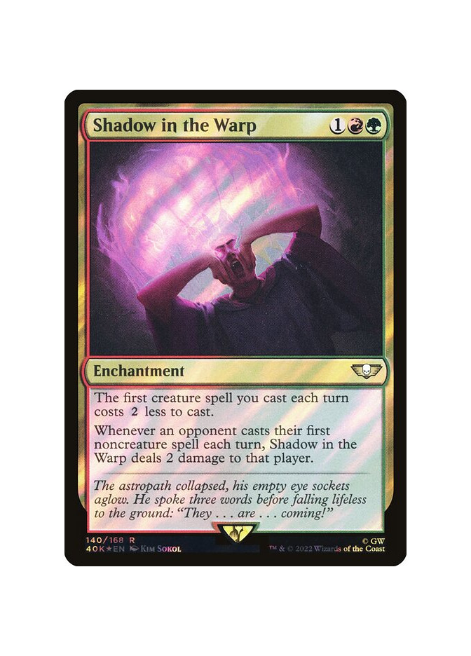 Shadow in the Warp - Foil