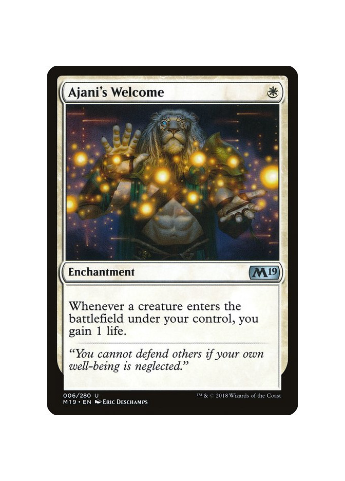 Ajani's Welcome - Foil
