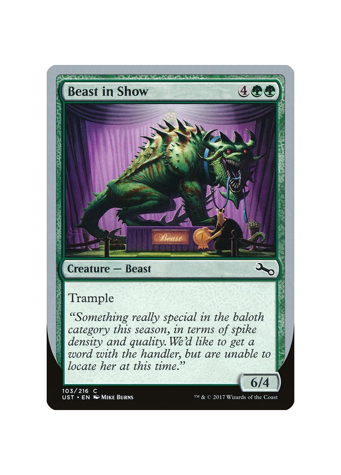 Beast in Show - Foil