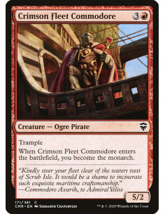 Crimson Fleet Commodore - Foil