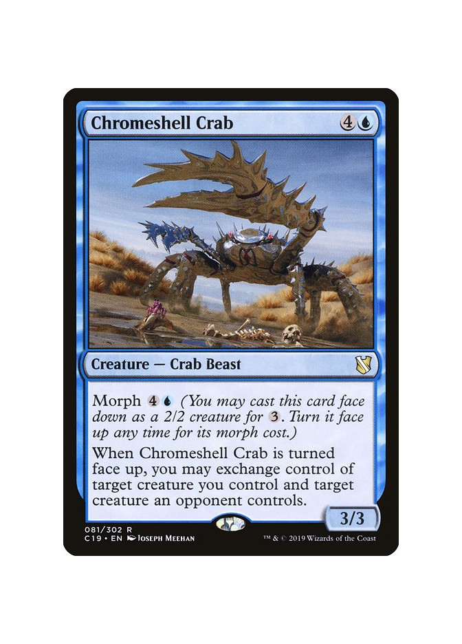 Chromeshell Crab