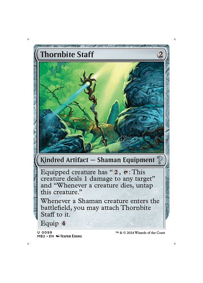 Thornbite Staff